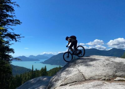 rock roll squamish mountain biking