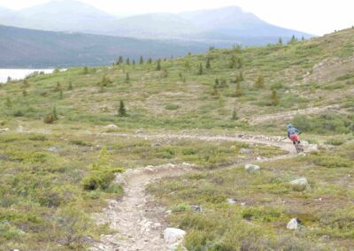 alpine mountain biking yukon
