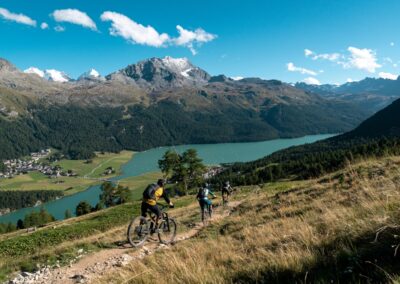 downhill riding Engadine