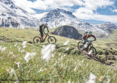 e-biking Engadine alpine