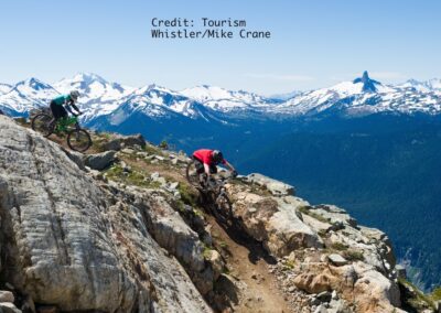 alpine riding whistler