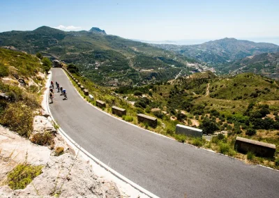 Road cycling in Grenada Spain