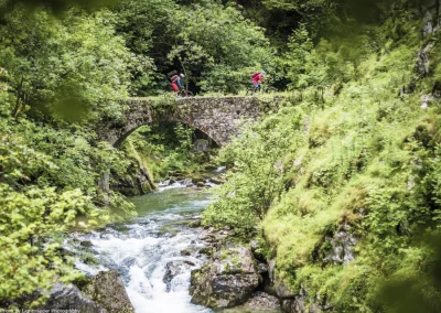 stream crossing in Camino