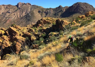Riding the Arizona desert