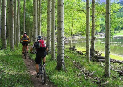 easy mountain biking Durango